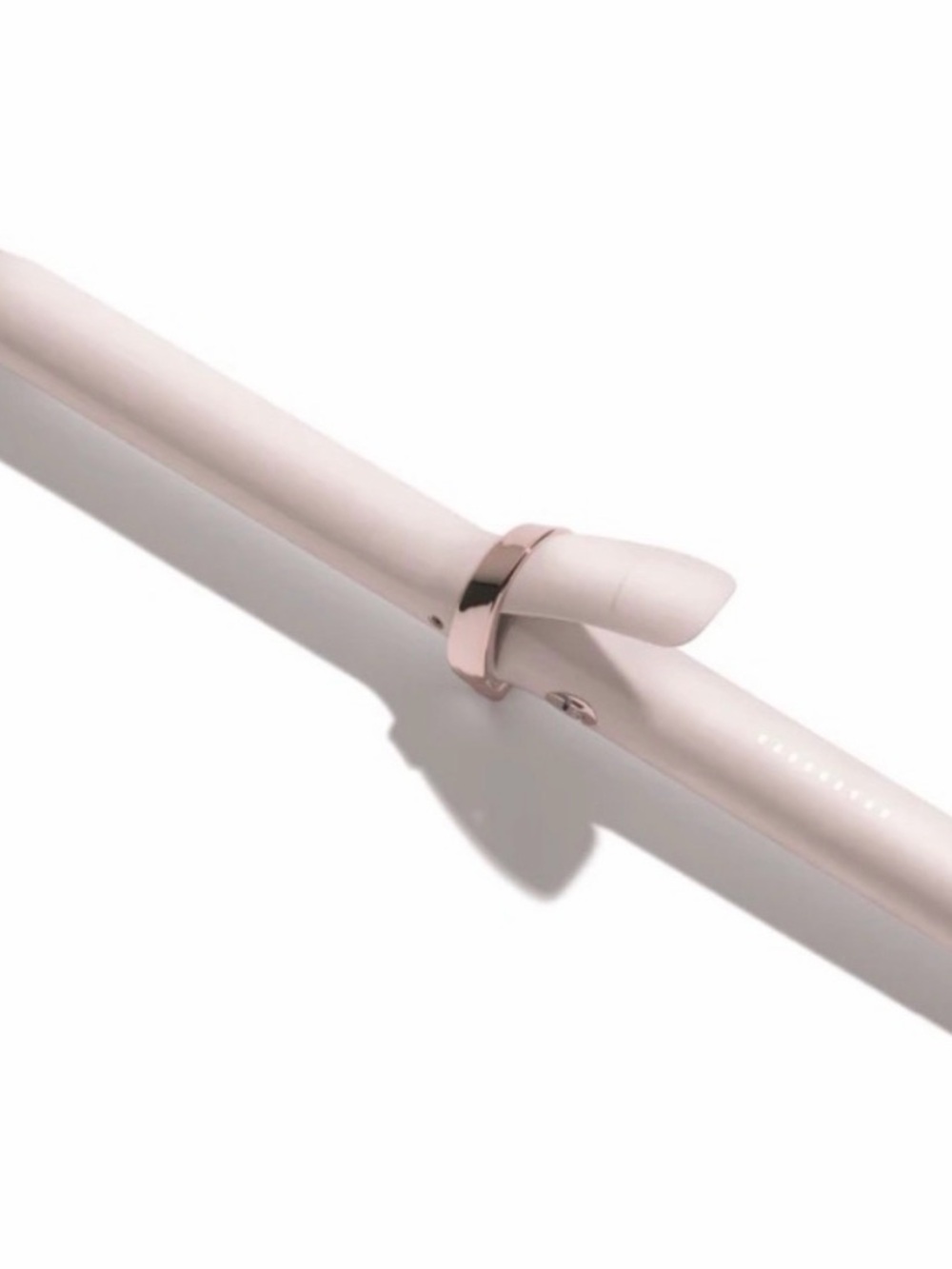 White and Rose Gold Hair Styling Wand